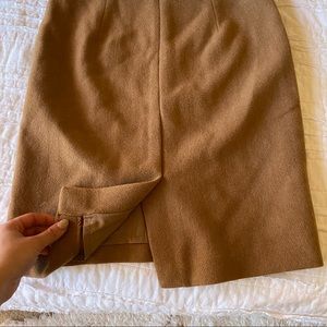 wool pencil skirt